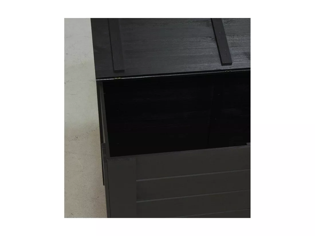 Coffre de rangement en pin 77 x 40 x 50 cm