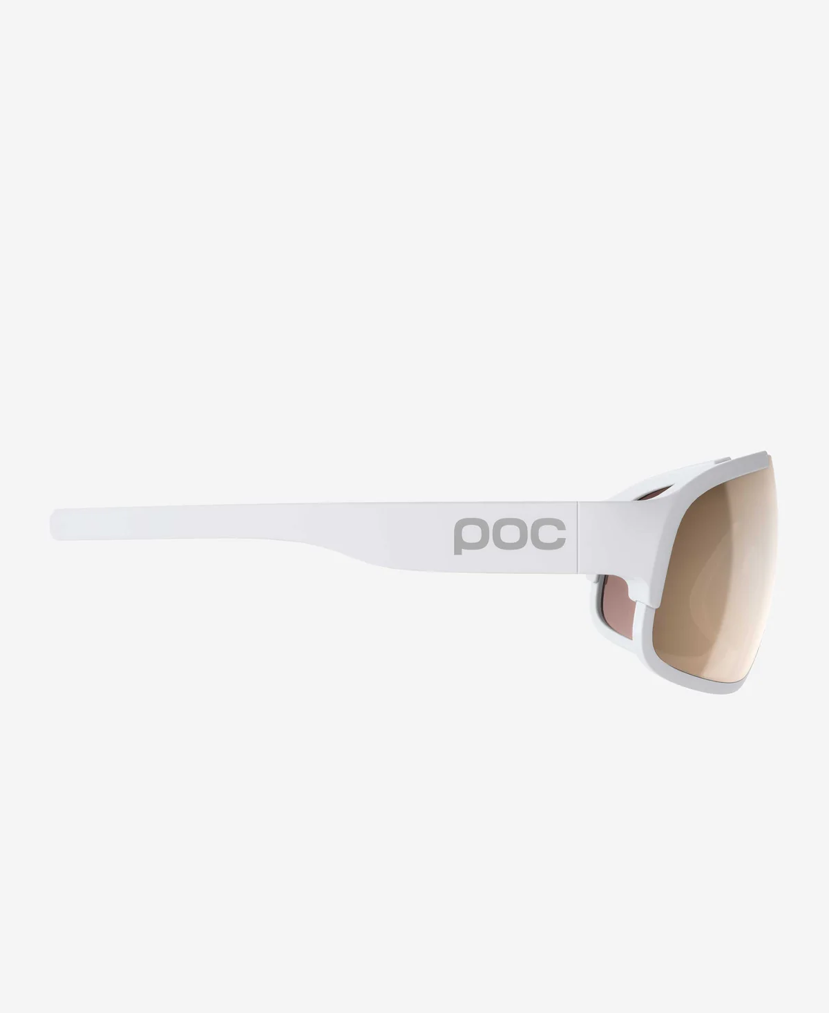 POC Define Cykelbriller Hydrogen White Med Brown/Silver Mirror Linser