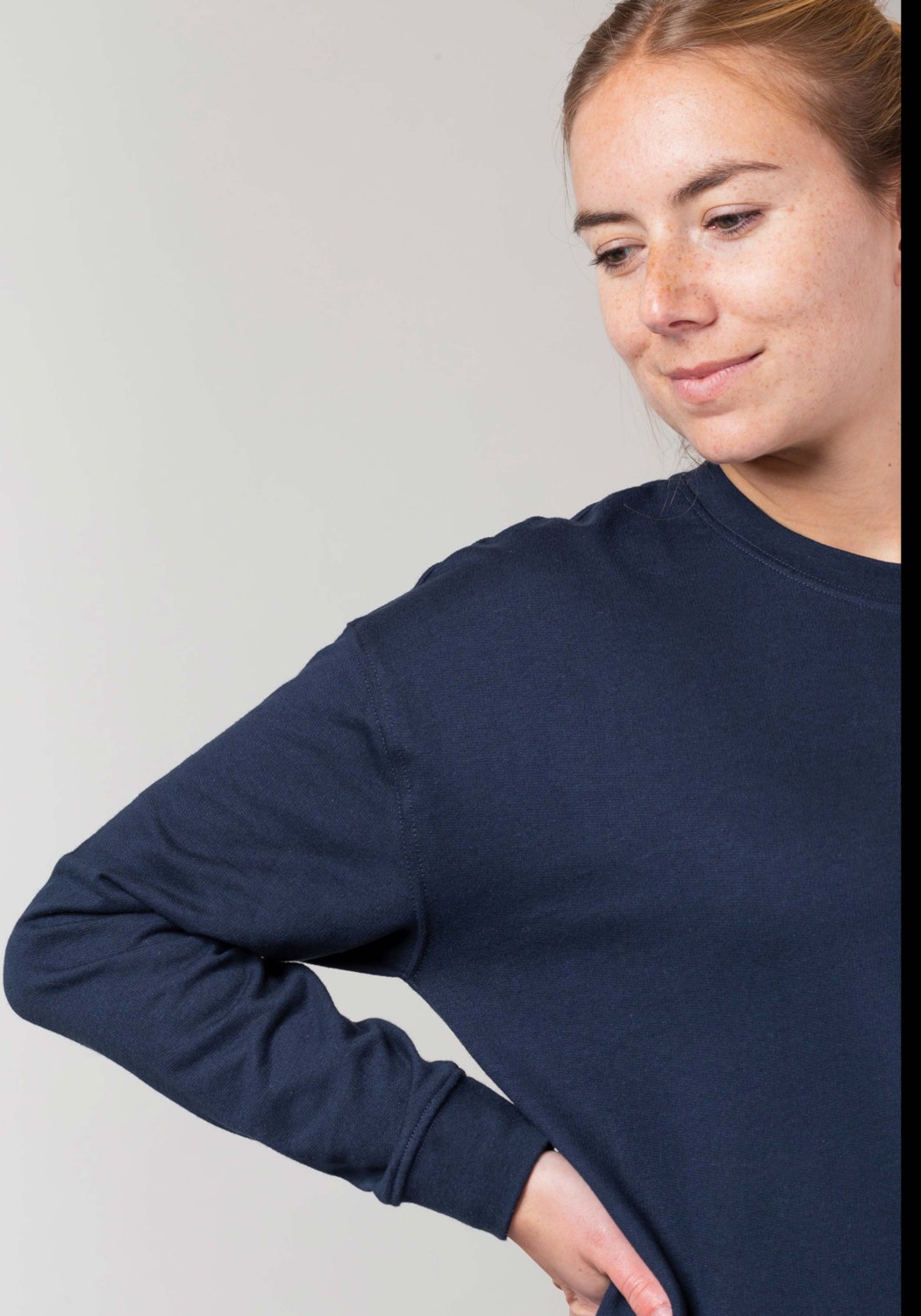 WE ARE ZRCL Damen-Sweater Basic Blue