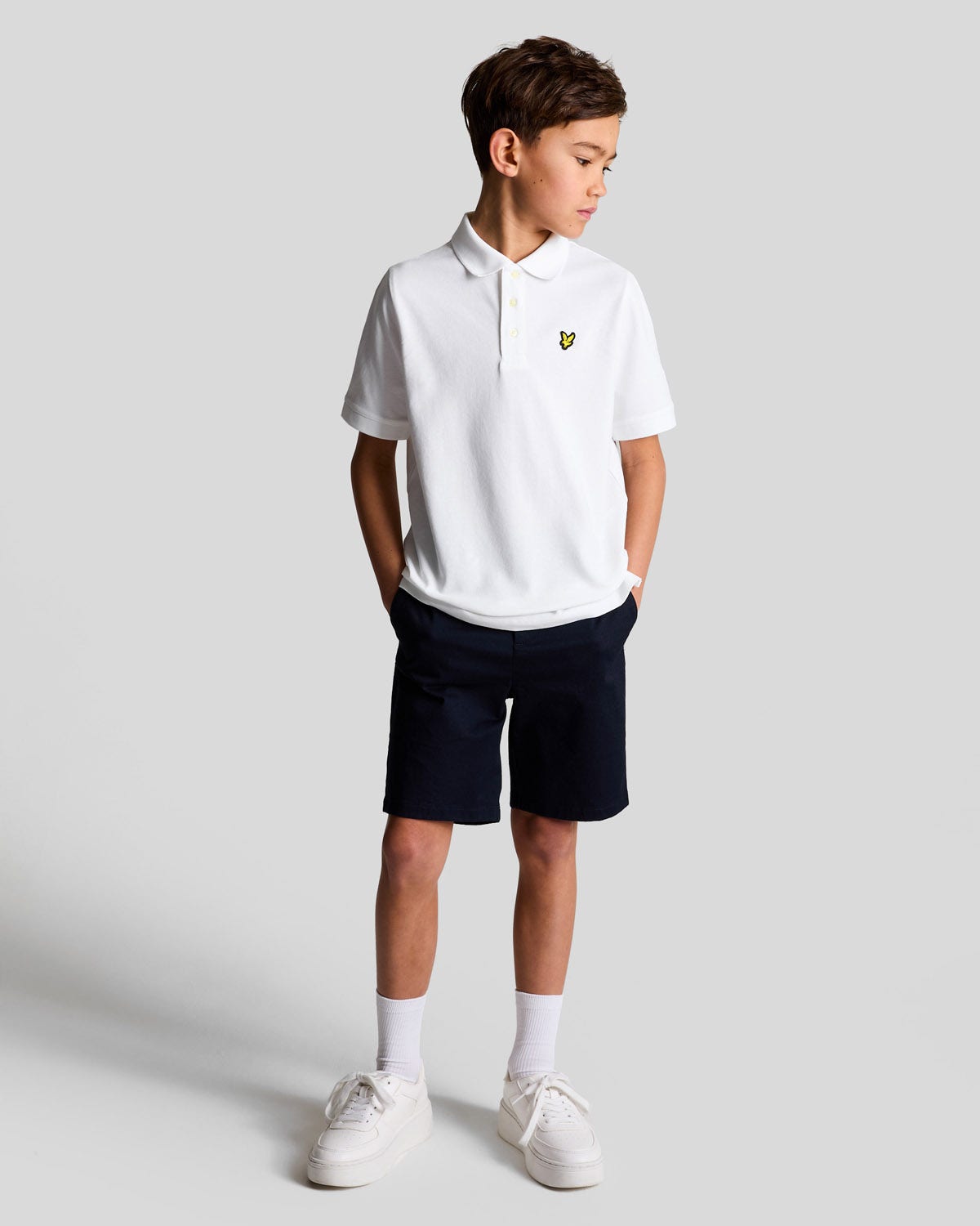 Lyle & Scott  Plain Polo Shirt Kids