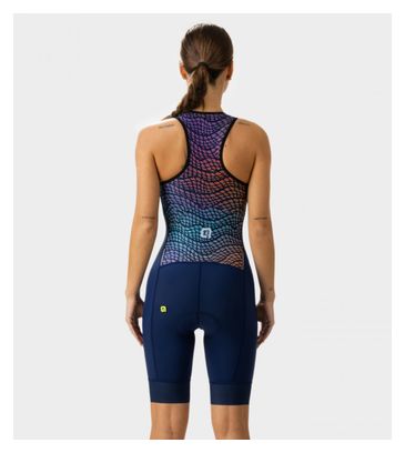 Combinaison Triathlon Sans Manches Femme Alé Dive Bleu