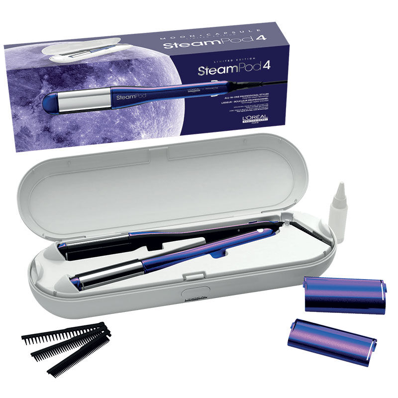 Pack lisseur SteamPod 4 en édition limitée Moon Capsule