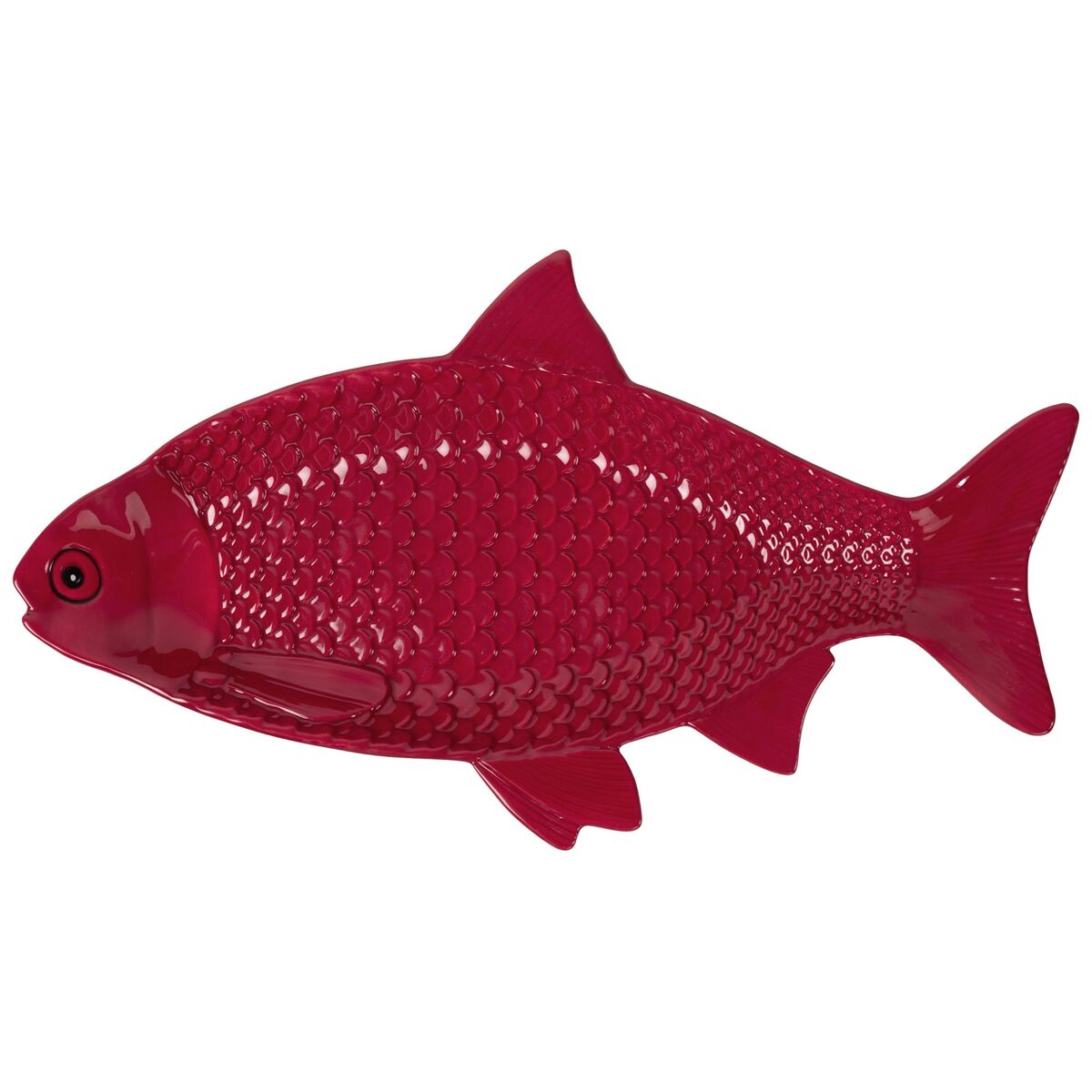 Kai fat 36 cm, vinrød