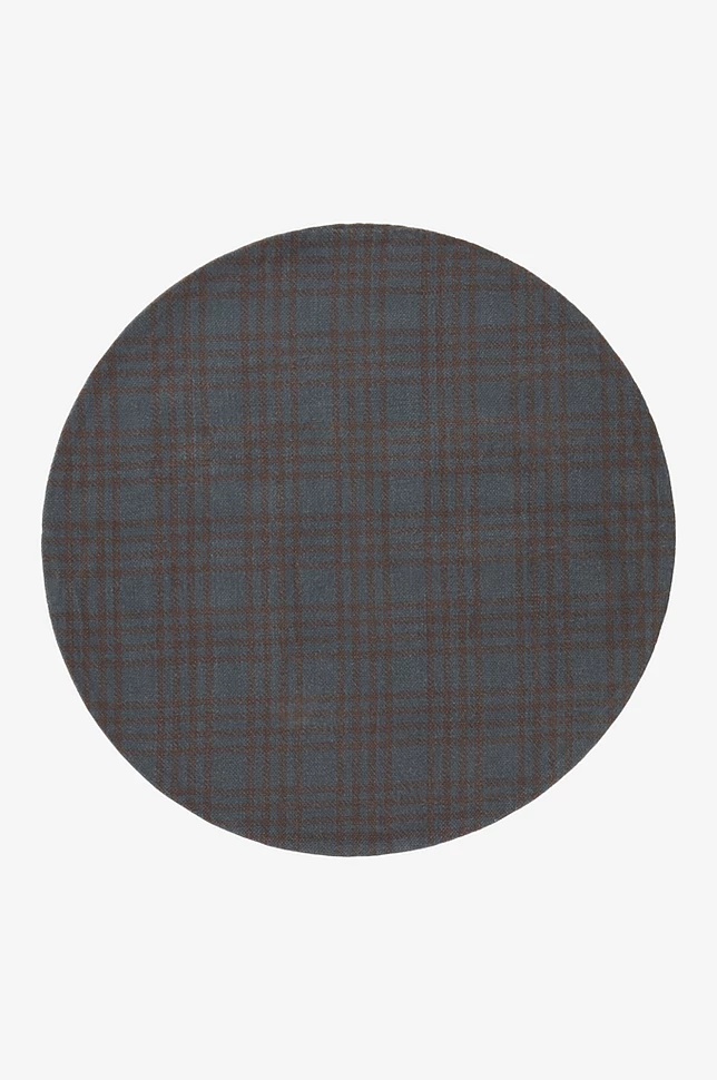 SCOTT glattvevd teppe, diameter 110 cm