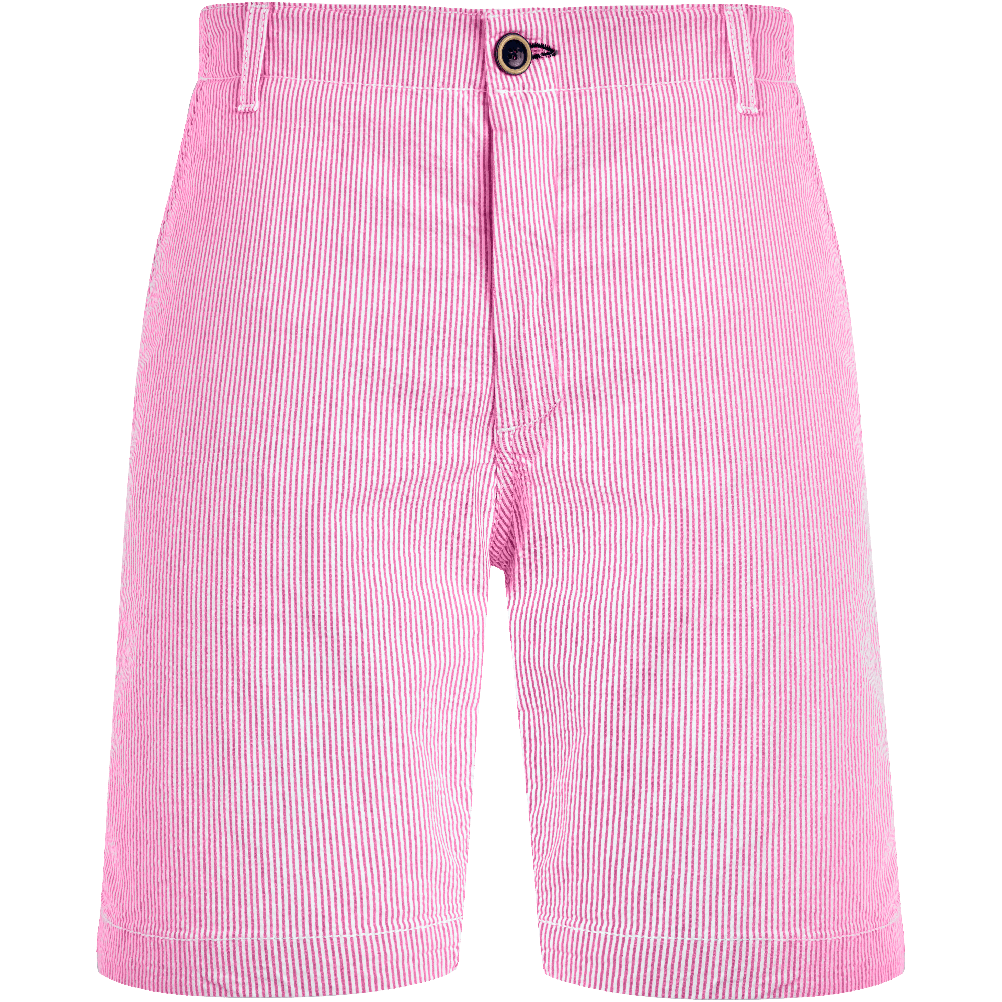 Bermuda en Coton Rayé Homme Seersucker