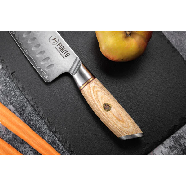 Couteau Fukito Pakka San Mai modèle Santoku 18cm Fukito