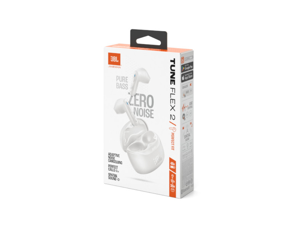 AURICULARES JBL TUNE FLEX 2 BRANCO