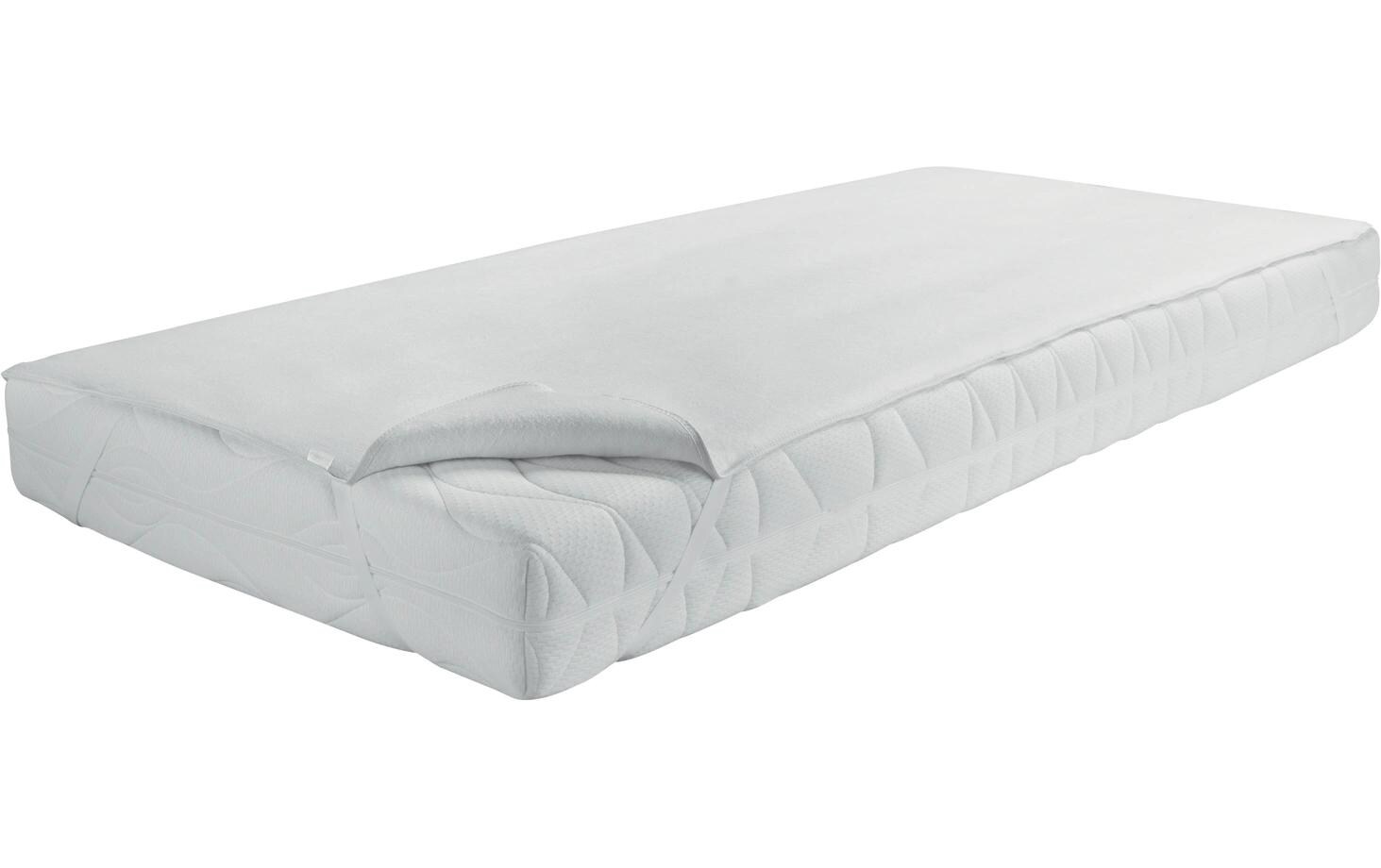 Matratzenauflage Premium Zwirn 90 x 200 cm, WeissMatratzenauflage aus Zwirn-Calmuc