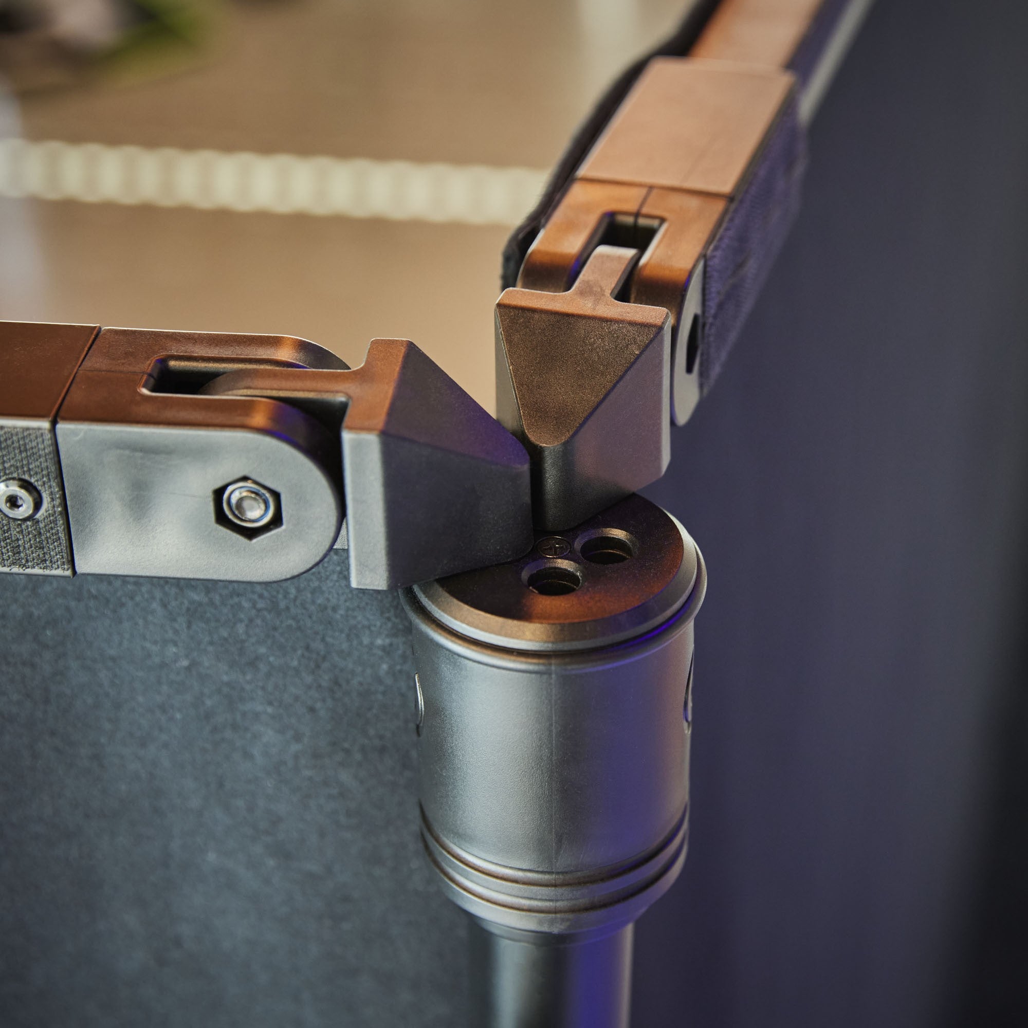 Gravity PAD T horizontale telescopische stang voor gordijnsystemen