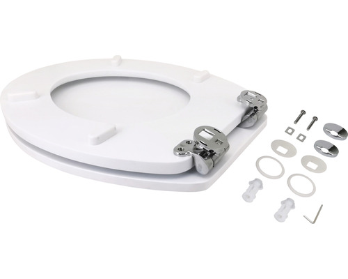 form&style toiletzitting Color Edge Olijf mat met soft-close mechanisme