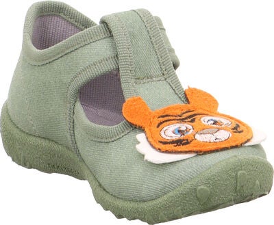Superfit Spotty Slippers, Green