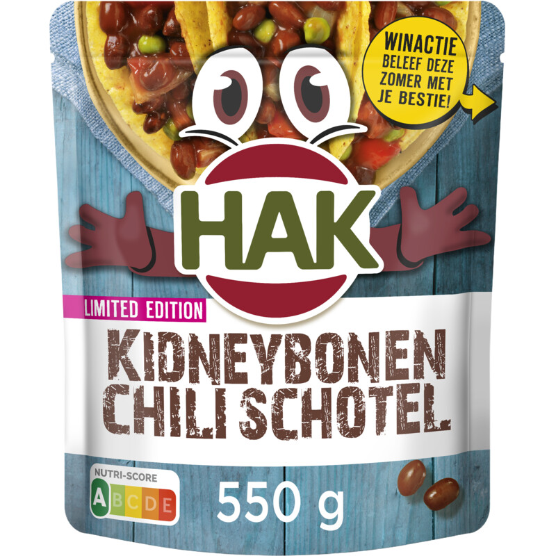 Hak Kidneybonen chilischotel