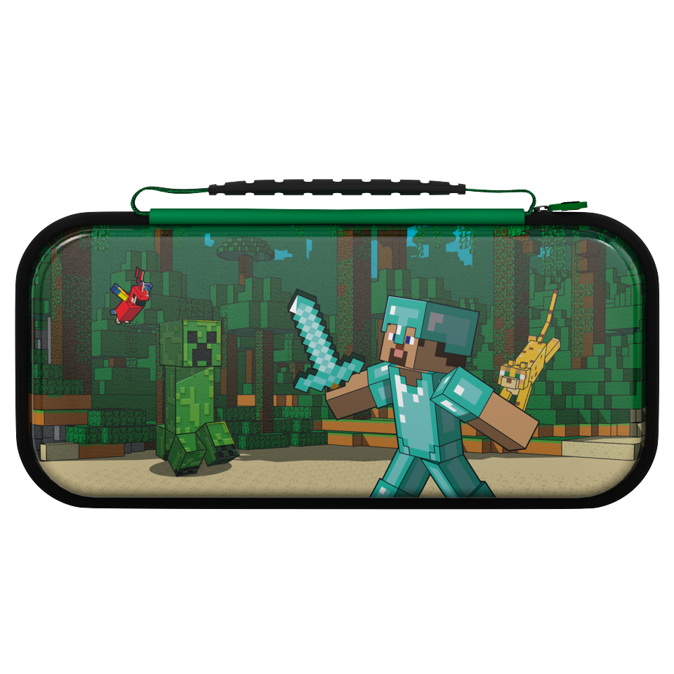 PDP Travel Case Plus GLOW - Minecraft Forest Battle
