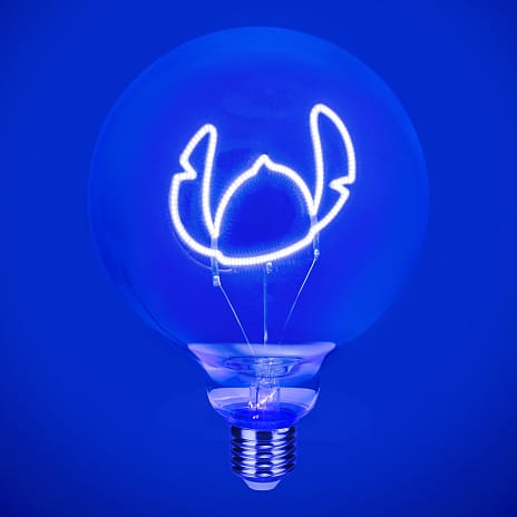 Stitch LED neon pære - blå
