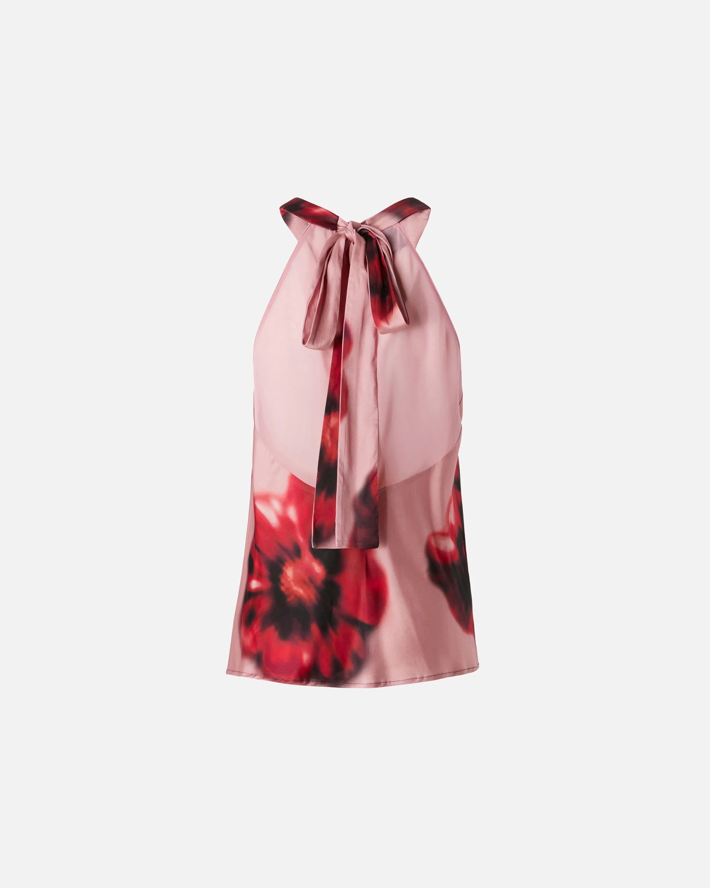 Top sans manches avec imprimé floral | Multicolore