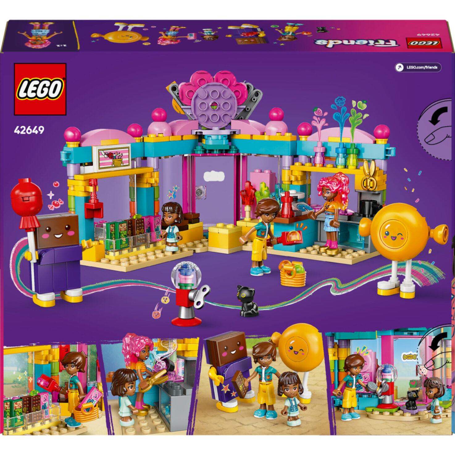 LEGO® Friends 42649 Heartlake City Süsswarenladen