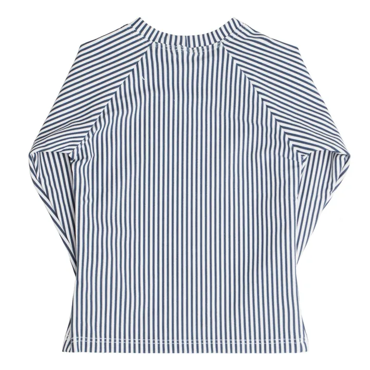 Minnow T-shirt Anti-UV Rayé | Bleu marine