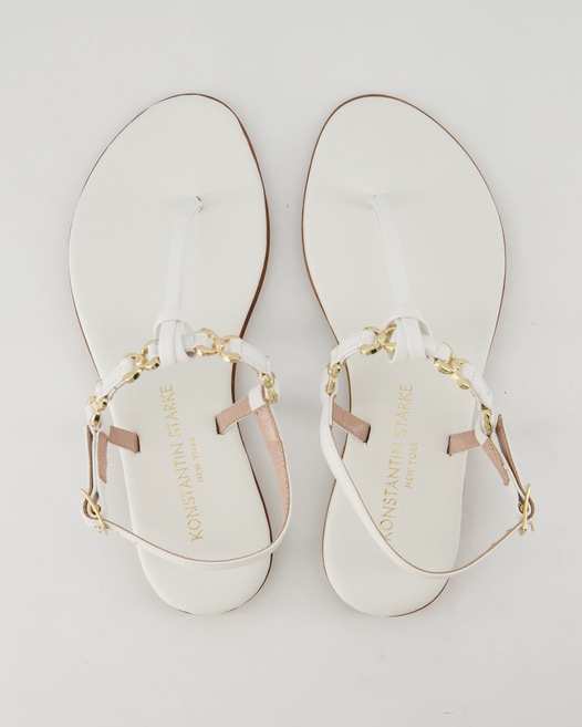 Konstantin Starke Farfallina Sandalen in Weiß