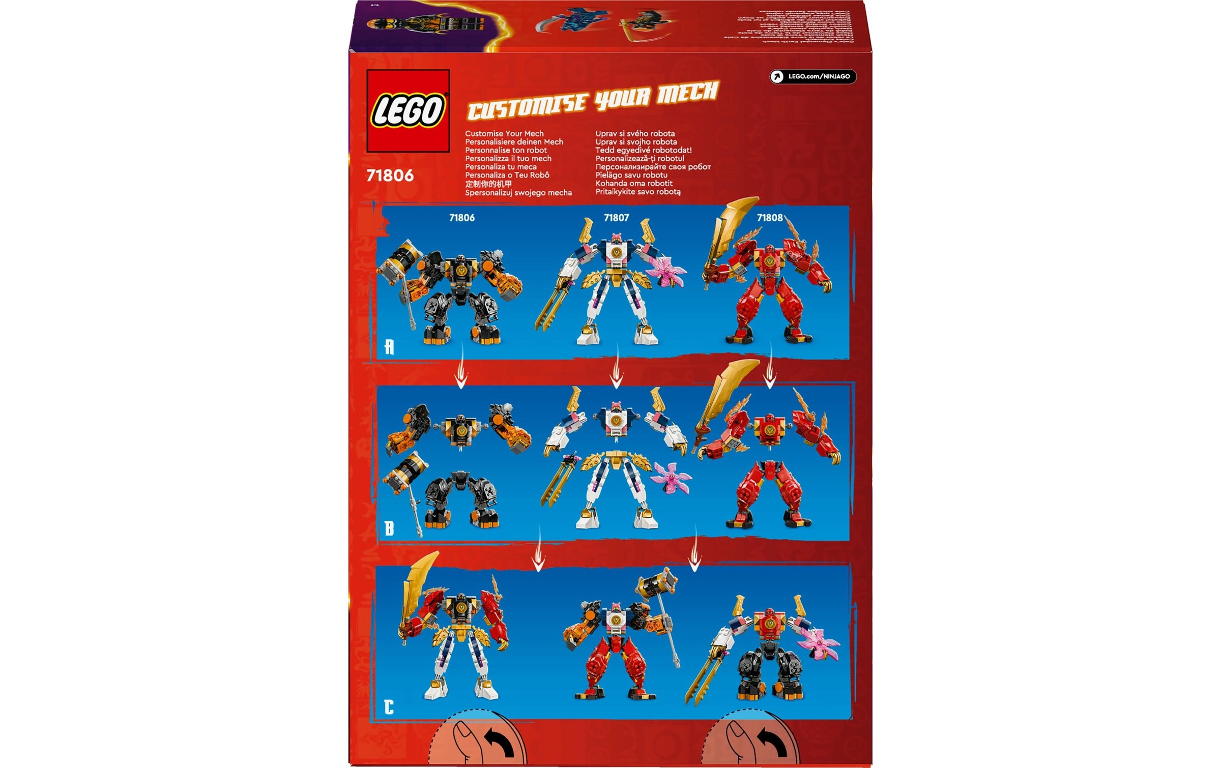 LEGO® Spielbausteine »Ninjago Coles Erdmech 71806«