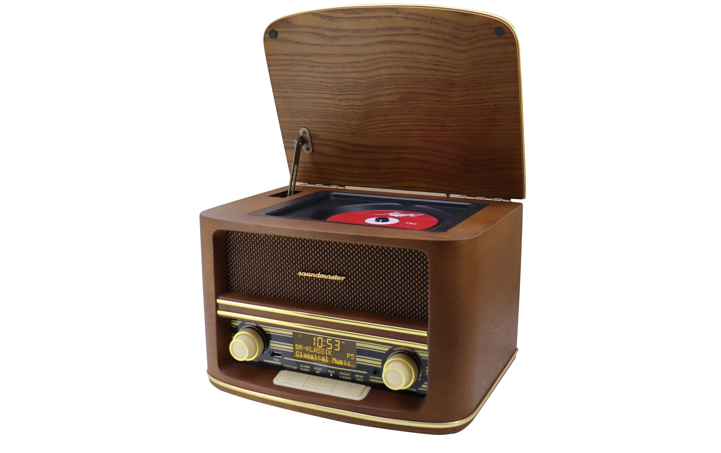 Soundmaster Stereoanlage »NR961 Braun« ( Digitalradio (DAB+) | FM-Tuner )