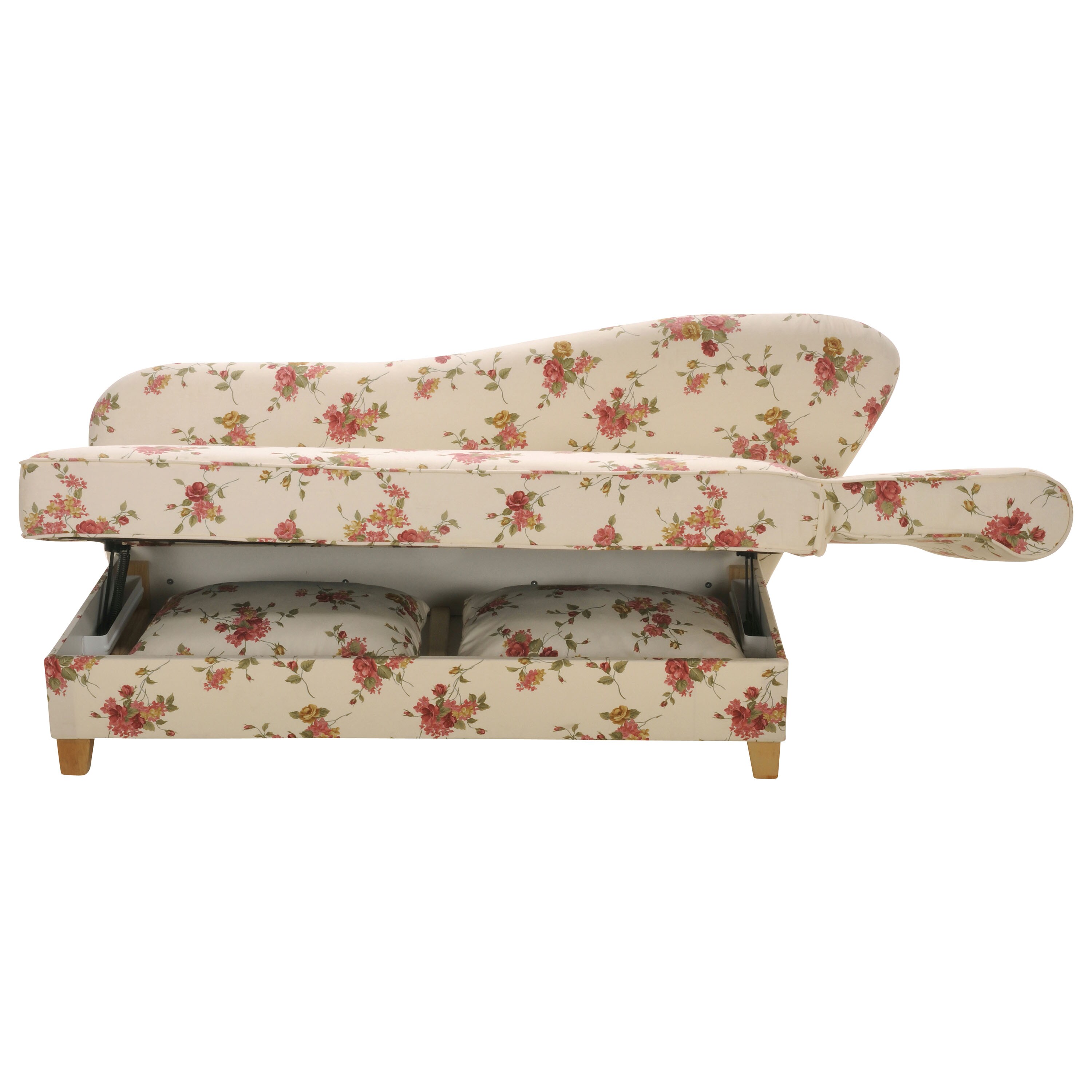 Max Winzer Selma Recamiere mit Armteil rechts klappbar beige