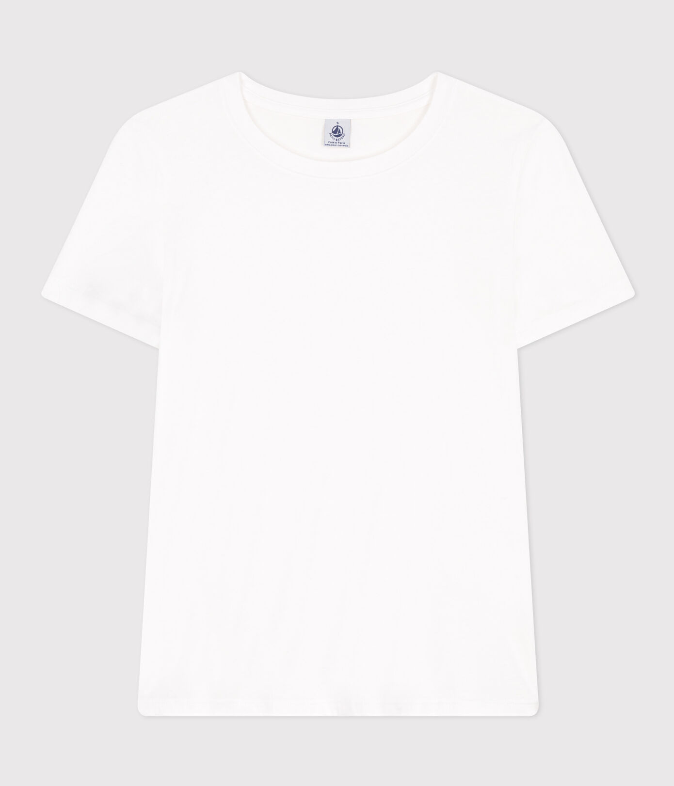 Tee-shirt LE DROIT col rond en coton Femme