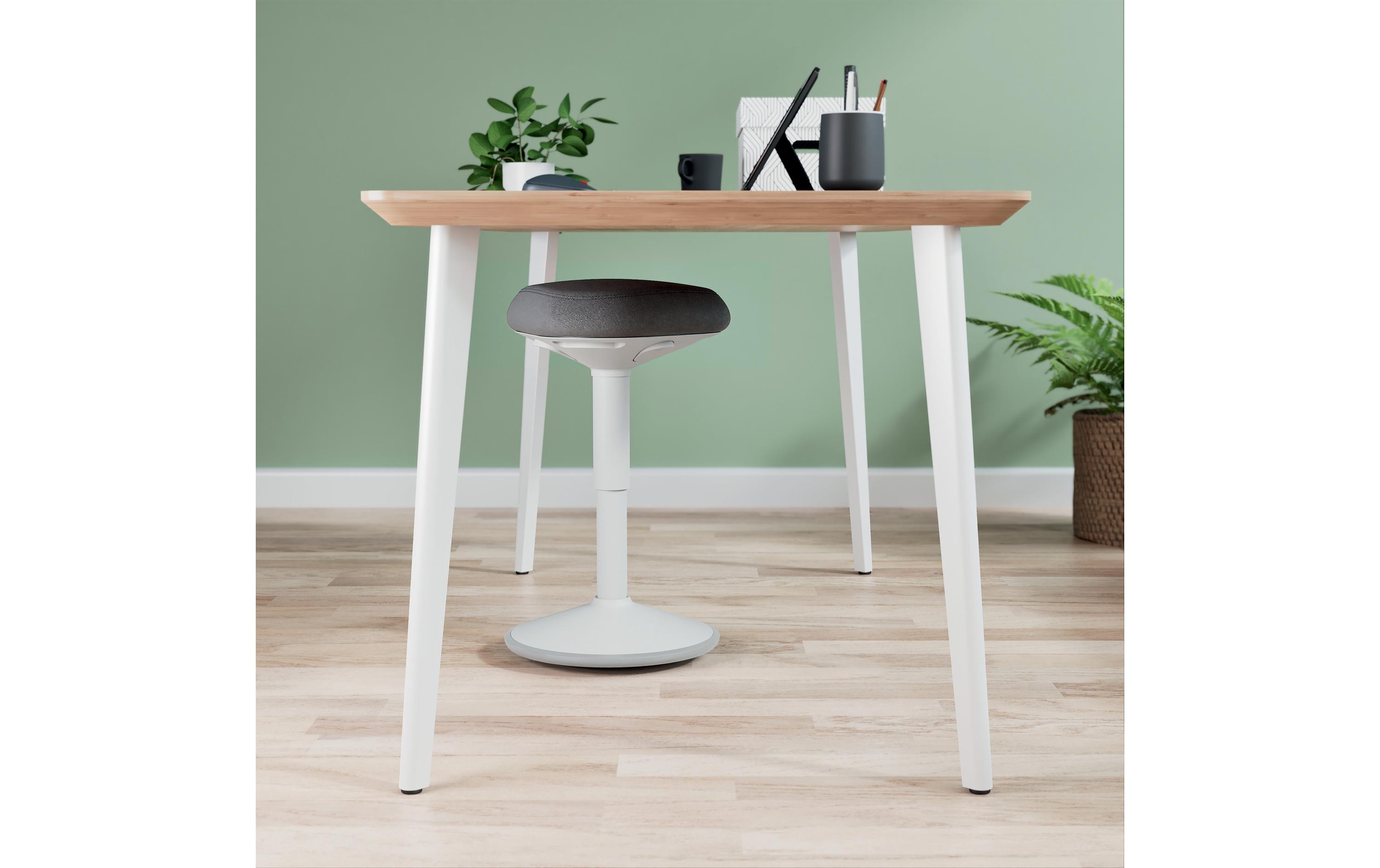Ergo Active Sitzhocker Hellgrau<br>Ergonomischer Hocker
