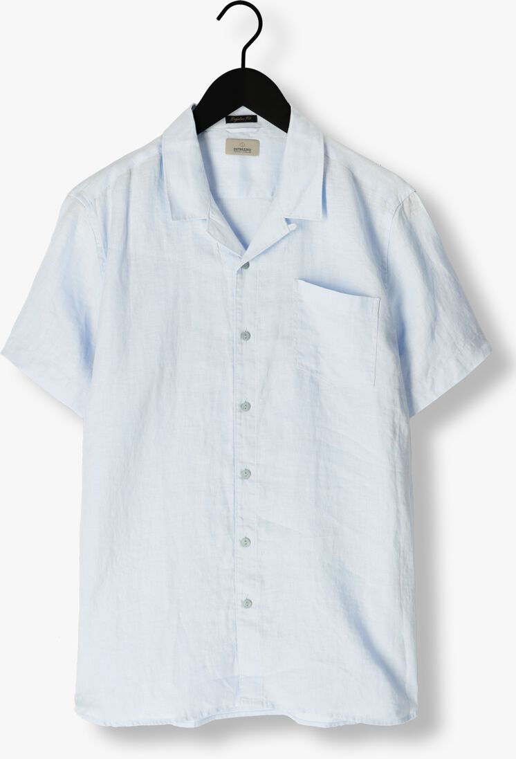 DSTREZZED blauwe dstrezzed casual overhemd ds_colter resort shirt