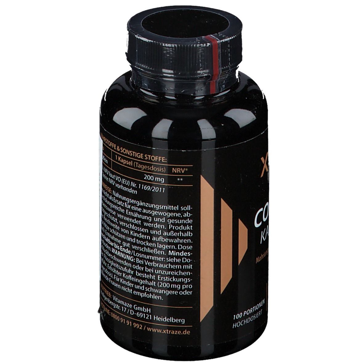 Vitamaze Coffein 200 mg Kapseln