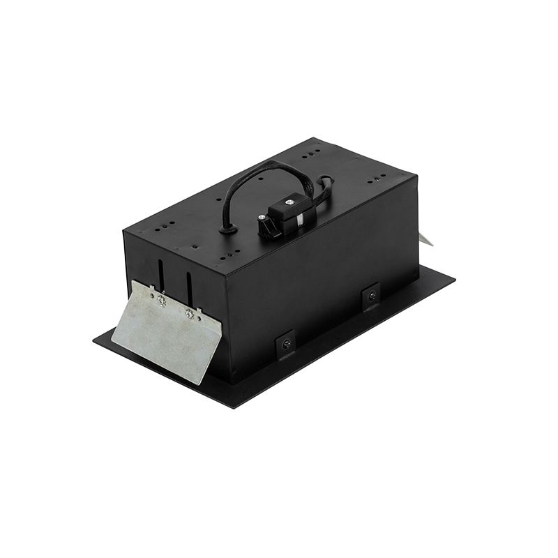 Smart inbouwspot zwart 2-lichts verstelbaar incl. 2 Wifi GU10 70mm - Oneon 70