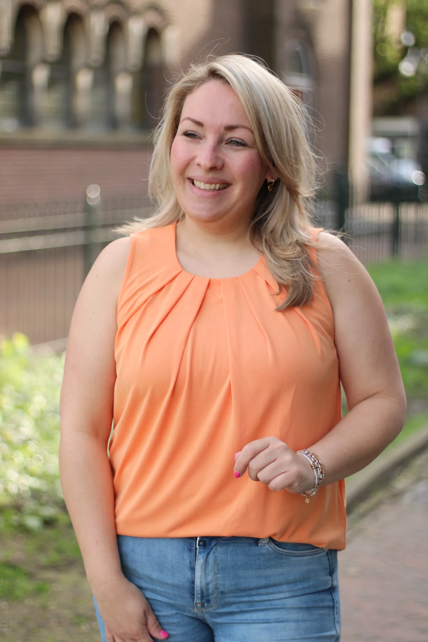 Culture - Kajsa Top - Tangerine