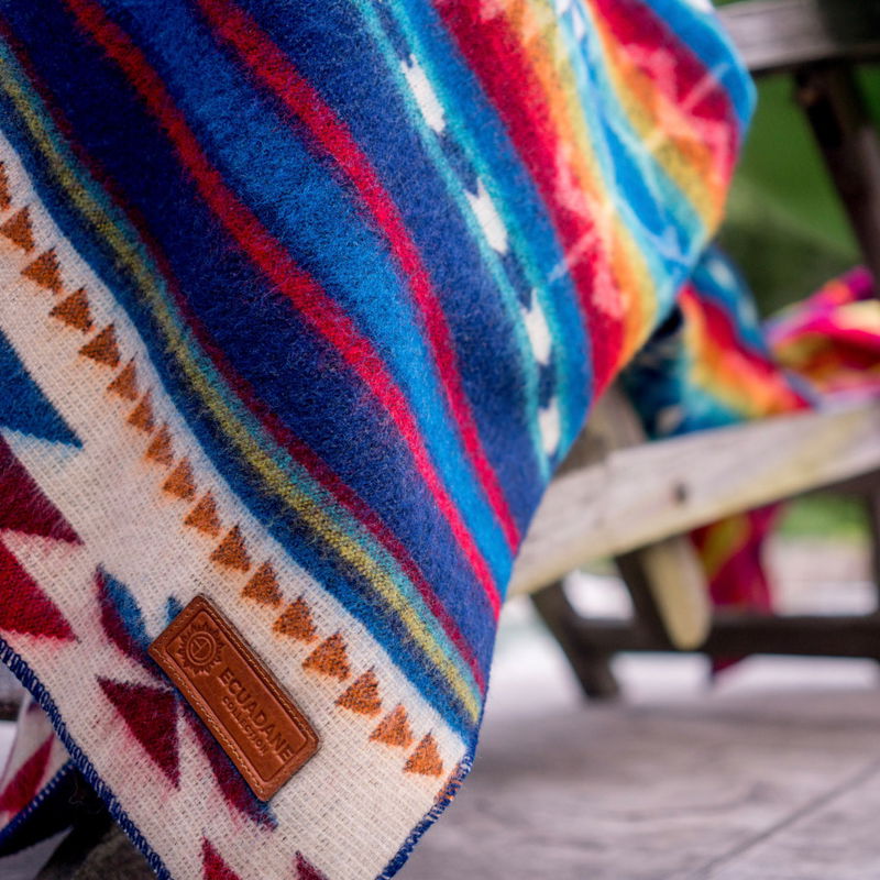 Ecuadane Mountain Plaid, Cotacachi Water