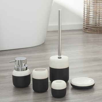 Sealskin Sphere toiletborstelhouder zwart