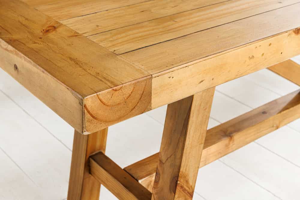 Massive Sitzbank RIVIERA 180cm natur recyceltes Pinienholz Landhaus-Stil