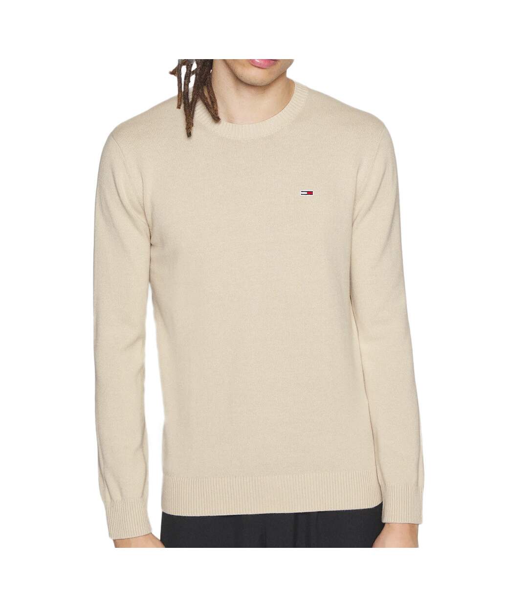 Pull Beige Homme Tommy Hilfiger Essential Light
