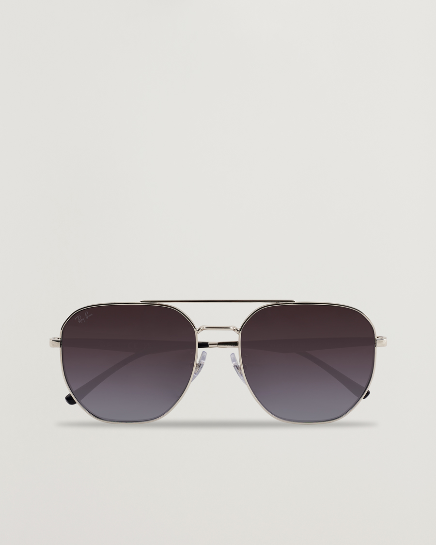 Ray-Ban Round Metal Sunglasses Silver