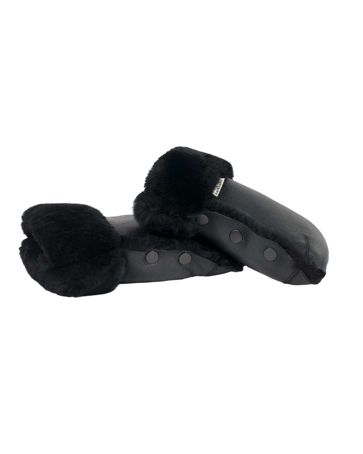 Håndmuffe Vogn – Lammeskin Merino | Buggy Mittens