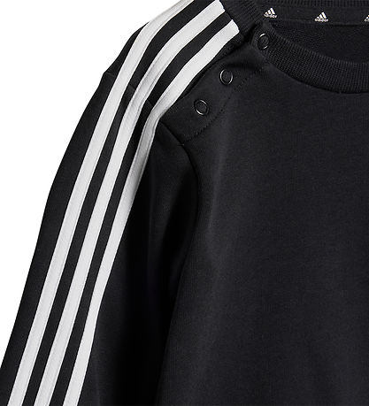 adidas Performance Sweatset - I 3S Jog - Schwarz/Grau