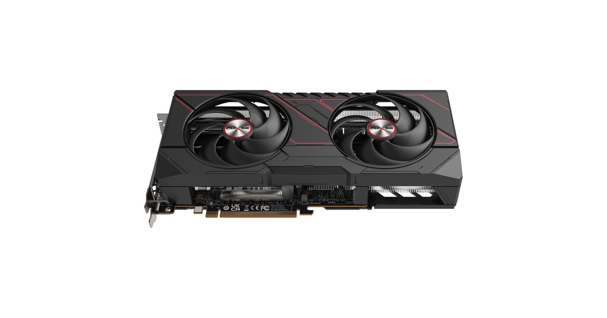 SAPPHIRERadeon RX 9070 Pulse grafische kaart  (Zwart, 2x DisplayPort, 2x HDMI, RDNA4)