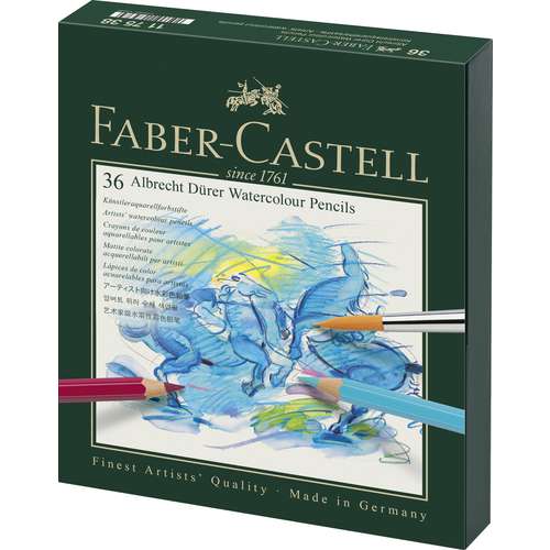 FABER-CASTELL Albrecht Dürer Künstler-Aquarellstifte Atelierbox
