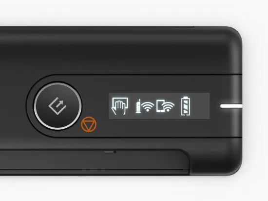 Epson WorkForce ES-60W - Scanner med papirfødning - Contact Image Sensor (CIS) - A4 - 600 dpi x 600 dpi - op til 300 scanninger pr. dag - USB 2.0, Wi-Fi(n)