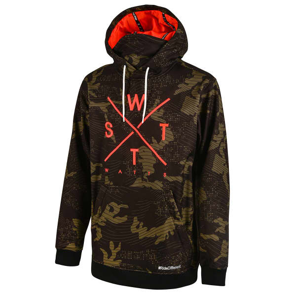 Veste de ski WATTS ORBITAL JR ORANGE/NEO CAMO KAKI