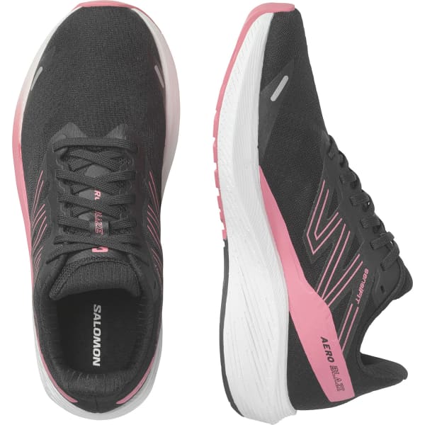 Chaussure running SALOMON AERO BLAZE W BLACK/WHITE/TEA ROSE