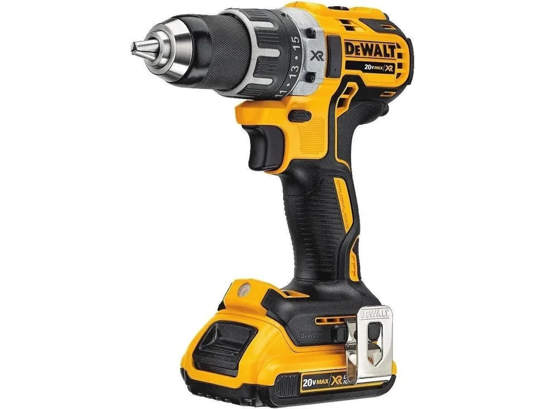 DeWALT DCD791D2-QW - Bor/driver - ledningfri - 2-hastigheders - nøgleløs borepatron 13 mm - 70 N·m - 2 batterier - 18 V