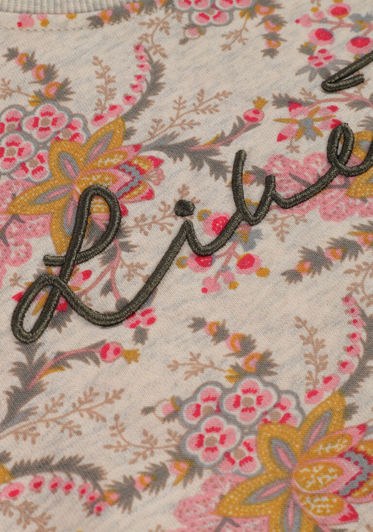 LIKE FLO roze like flo sweater f208-5320