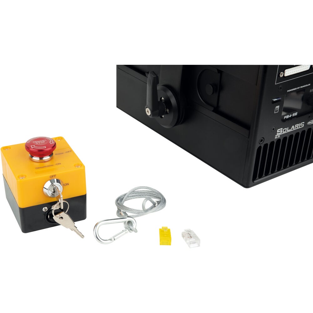 Showtec Solaris 3.0 RGB laser met ILDA