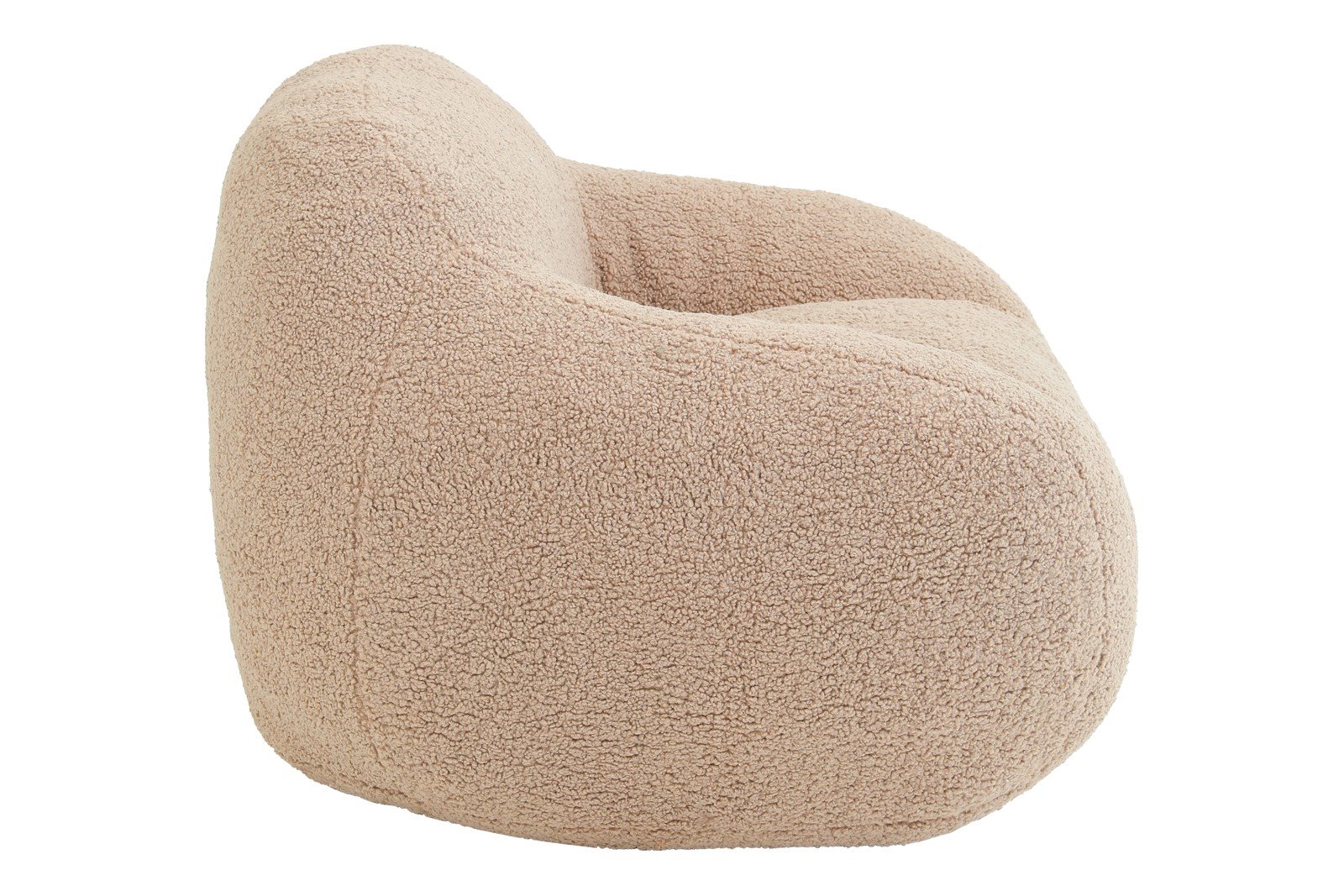 Comfy stol stor Tekstil Glore Beige