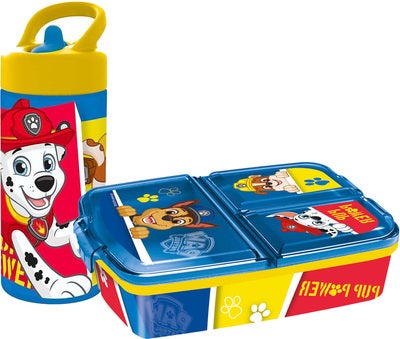 Paw Patrol Matboks og Flaske, Blå