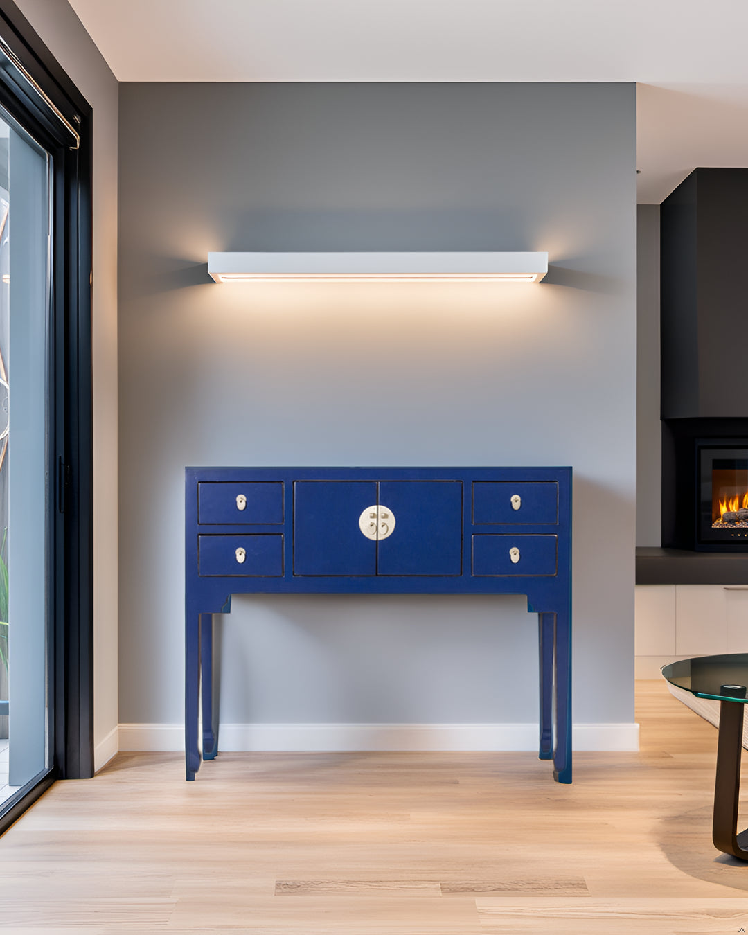 Fine Asianliving Chinese Sidetable Blauw Midnight