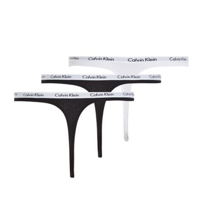 String femme Thong 3Pk CALVIN KLEIN